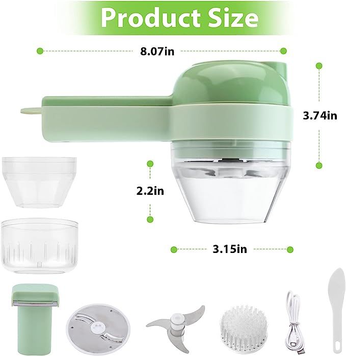 Cordless Vegetable Chopper ( 🔥 عرض خاص اليوم فقط)